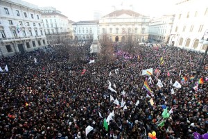 В Риме прошла многотысячная демонстрация против однополых браков