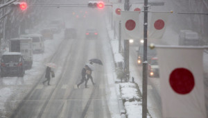 Жертвами снегопадов в Японии стали 8 человек