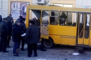 В Макеевке неизвестный бросил гранату в маршрутное такси