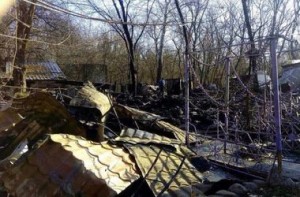 В Киеве дотла сгорело популярное кафе