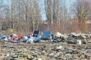 Львовский мусор пытались нелегально ввезти в Кривой Рог