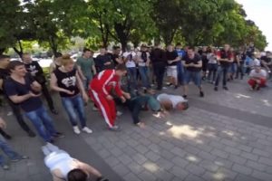 Ветеран порвал молодёжь 9 мая в Днепропетровске