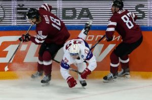 Сборная Норвегии обыграла Латвию на чемпионате мира по хоккею