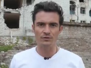 Орландо Блум записал видео для детей Донбасса (+Видео)