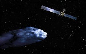 Зонд Rosetta разобъется о комету. Онлайн