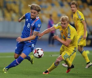 Украина сыграла с Исландией вничью в отборочном матче ЧМ-2018