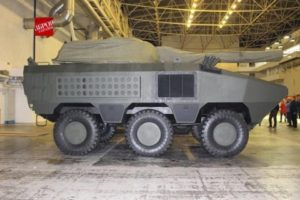Украинцы создали новый броневик “Отаман”, вооруженный гаубицей