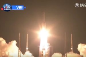 В Китае запустили первую самую мощную ракету-носитель собственного производства