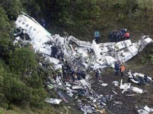 Названа причина катастрофы самолета с бразильскими футболистами