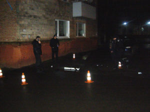 В Ровно из гранатомета обстреляли здание патрульной полиции