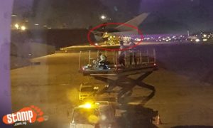В аэропорту Сингапура столкнулись самолеты