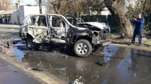 В Мариуполе взорвали авто, погиб полковник СБУ