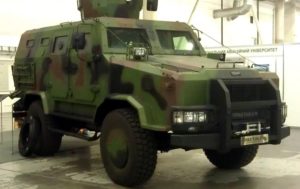 Украинская армия приняла на вооружение новый бронеавтомобиль