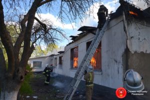 В Ровенской области на Пасху сгорела школа