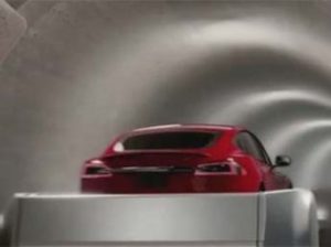 Илон Маск впервые показал свой тоннель под Лос-Анджелесом (+Видео)
