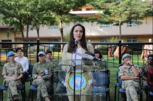Анджелина Джоли выступила в Кении в свежем и здоровом образе
