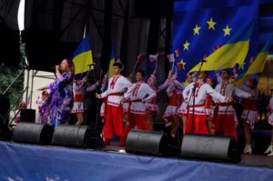 В Донецкой области отпраздновали День Европы