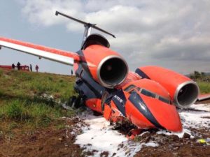 В Африке разбился украинский самолет