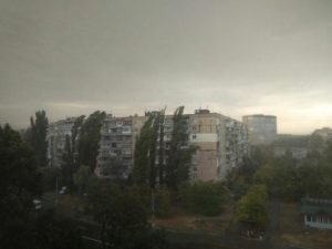 Непогода поиздевалась над украинским городом