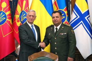 Министры обороны Украины и США провели переговоры в Киеве