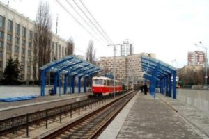 В Киеве закроют одну из станций скоростного трамвая