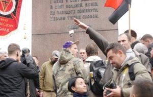В Киеве задержан мужчина за нацистское приветствие