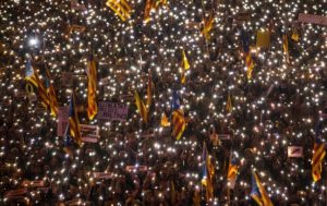 В Барселоне вышли на митинг 750 000 человек