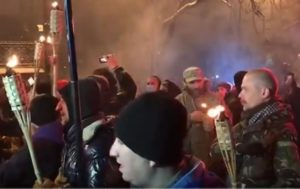 Годовщина Майдана: в центре Киева снова провокации