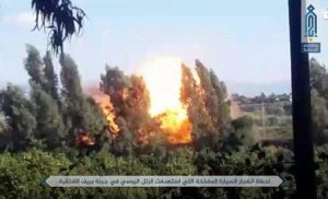 Боевики заявили о подрыве колонны с военными РФ в Сирии