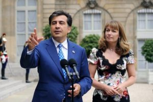 Жена Саакашвили рассказала, что значит Украина для ее супруга
