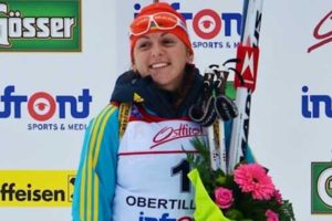 Украинская биатлонистка завоевала “золото” чемпионата Европы
