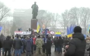 В Киеве полиция оцепила парк Шевченко