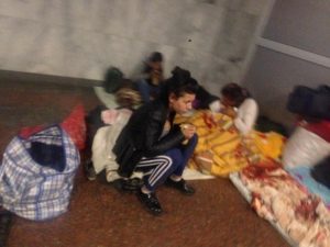 Киевский вокзал оккупировали цыгани