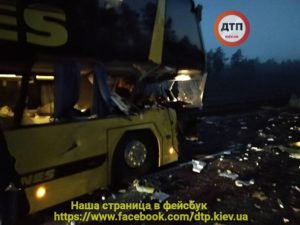 В Чехии автобус с украинцами попал в ДТП