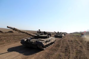 В ООС показали боеготовность украинских танков