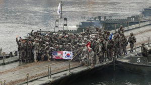 США и Южная Корея приостановили совместные крупномасштабные военные учения