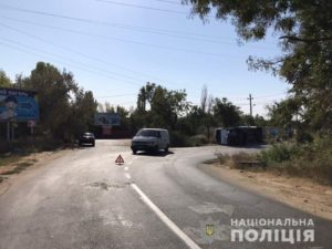 Под Одессой перевернулась маршрутка: пострадали 11 пассажиров