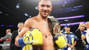 Ломаченко вручили пояс суперчемпиона WBO