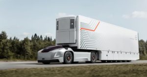 Компания Volvo представила свое видение тягача будущего