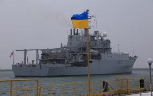 Британский военный корабль прибыл в Одессу