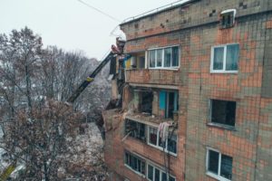 ГСЧС завершила спасательные работы на месте взрыва в Фастове