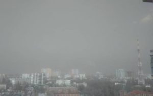 В Одессе бушует пыльная буря