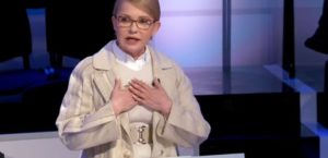 Тимошенко пришла на дебаты, но ушла из студии со скандалом
