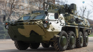 В Укроборонпроме показали новые корпуса для БТР-4
