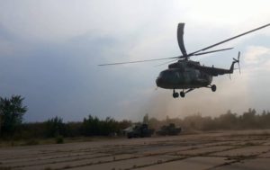 В Ровенской области разбился военный вертолет Ми-8, четыре члена экипажа погибли