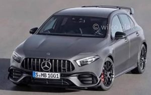 В Сети появились фото нового Mercedes-AMG A45
