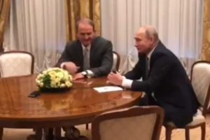 Путин встретился с Медведчуком и сделал заявление о Донбассе