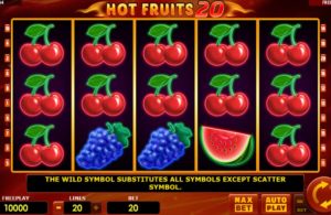 Loto380: обзор онлайн слота Hot Fruits 20