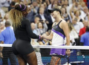 Свитолина разгромно уступила Серене Уильямс в полуфинале US Open