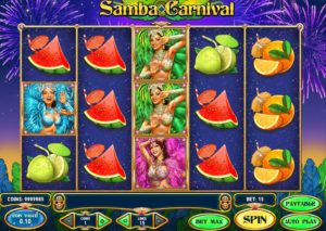 Казино Вулкан: обзор онлайн слота Samba Carnival
